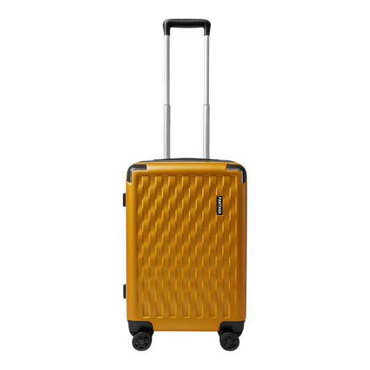 Fantana Premium Expandable Luggage - Hard Shell Polycarbonate, 360° Spinners, TSA Lock - Golden