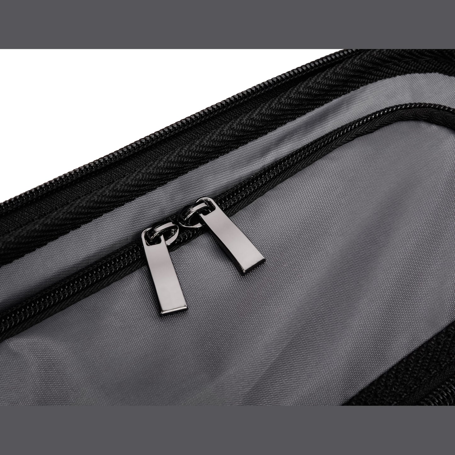 Fantana Hard Shell Polypropylene Suitcase 4 Wheels Travel Luggage Trolley Ultra Light Case Black