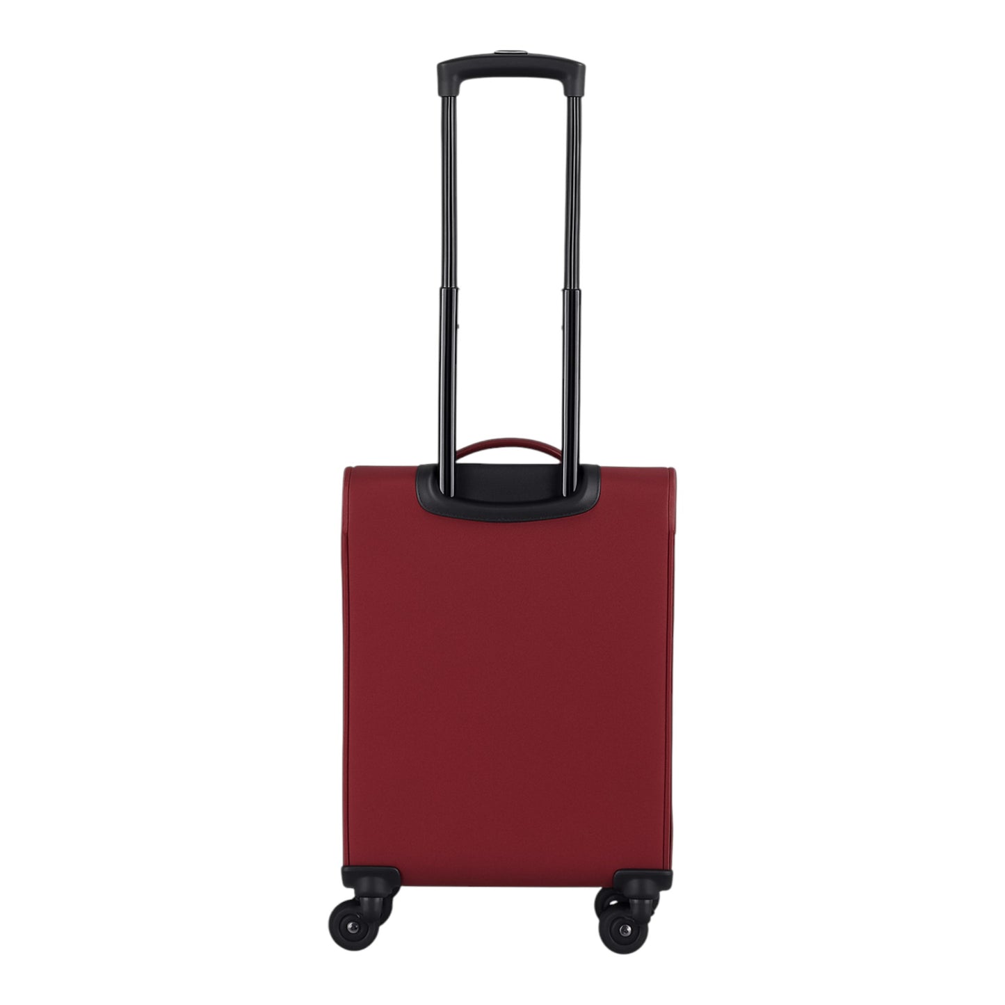 Eagle Super Lightweight 4 Wheels Spinner Soft Shell Expandable Luggage Burgundy