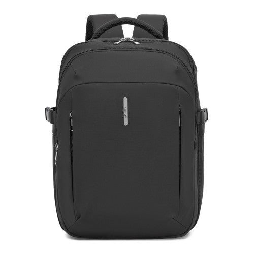 Kono BPK2602 40×30×20 cm black backpack – side view