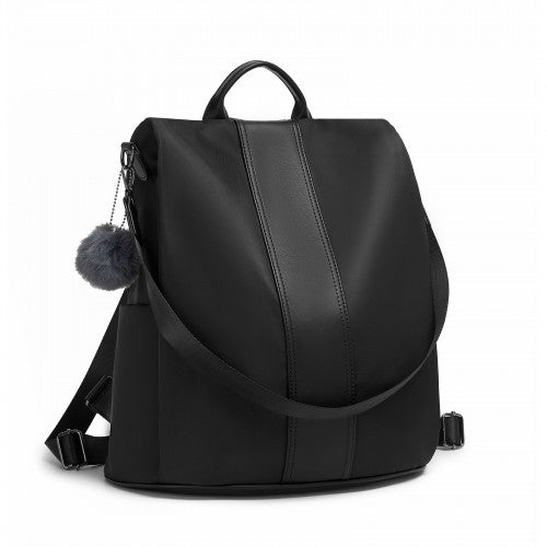 BPM2516 - Miss Lulu Stylish Anti-Theft Convertible Backpack with Spacious Back-Zip Compartment for Commuting & Daily Use