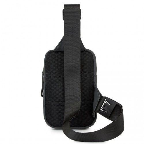 CEK2445 - Kono Lightweight Crossbody Sling Bag with Adjustable Strap Multiple Pockets for Travel and Everyday Use - Grey