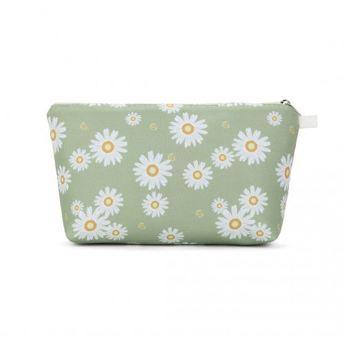 COM2443 - Miss Lulu Multi-Functional Charming Print Cosmetic Bag & Storage Bag for Travel and Everyday Use - Green