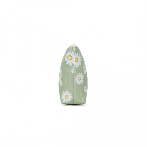 COM2443 - Miss Lulu Multi-Functional Charming Print Cosmetic Bag & Storage Bag for Travel and Everyday Use - Green