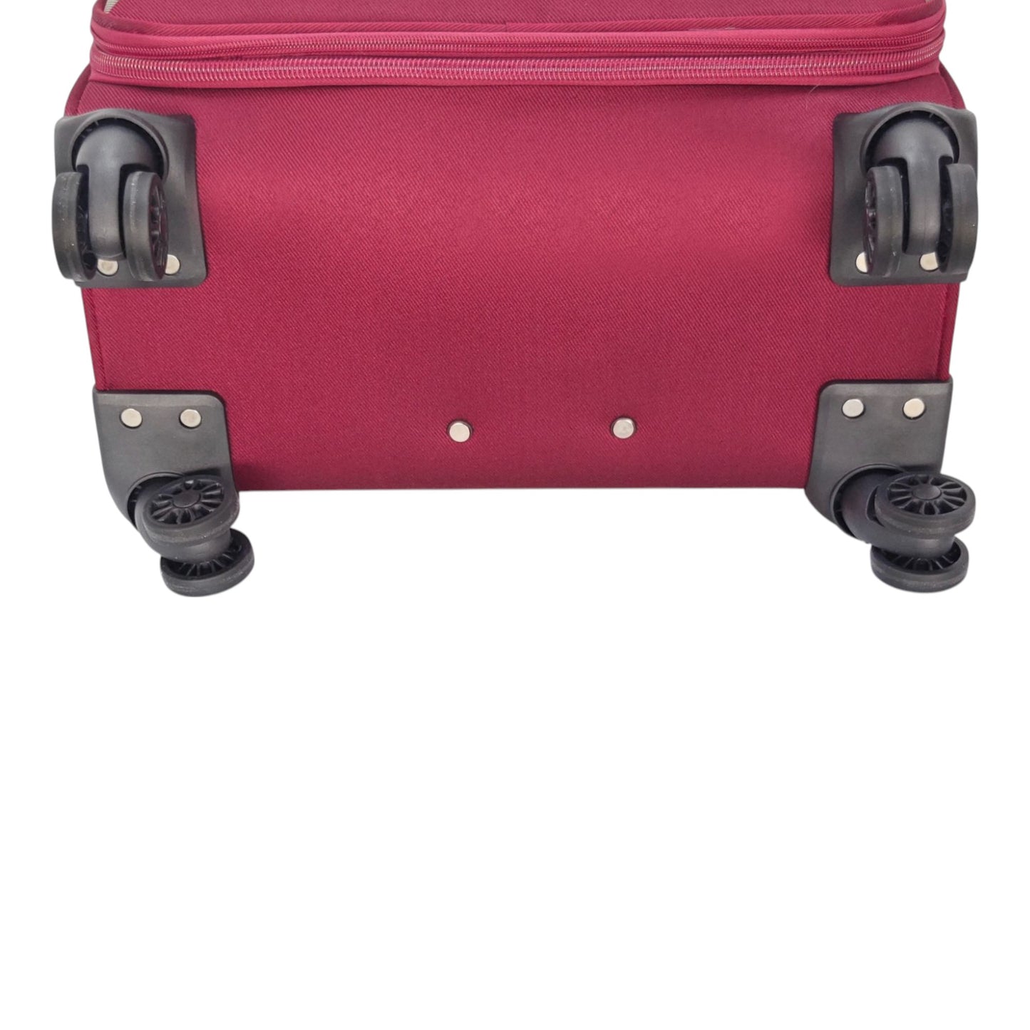 EAGLE – Premium Soft Suitcase with 4 Silent 360° Spinner Wheels, Combination Lock, and Elegant Burgundy/Grey Design