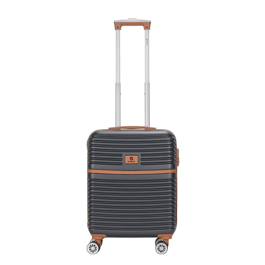 Eagle Lightweight Wheeled Luggage – Durable ABS Carry-On for Seamless Check-In and On-the-Go Adventures Charcoal
