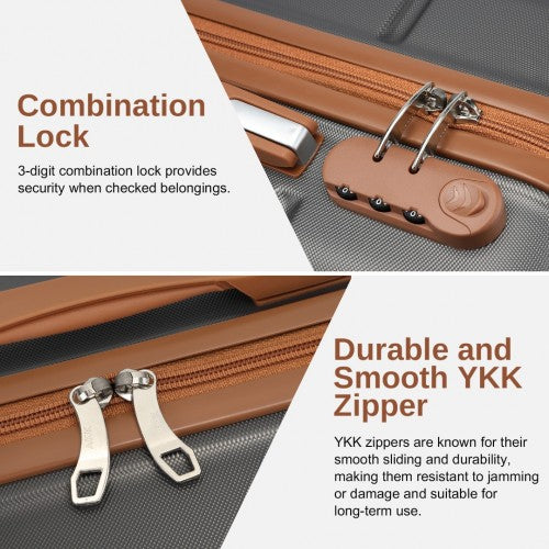 KSK2485 20 Inch Cabin Suitcase and Travel Bag Set