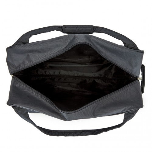 KSK2489 - Kono Durable Folding Travel Trolley Bag with Enhanced Features and Multi Compartment - Grey