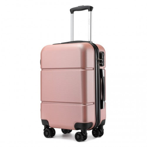 Kono KSK2485 20-inch nude and black suitcase – detail view 20