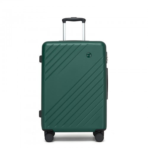 Kono KSK2585 24-inch green and black suitcase – detail view 24