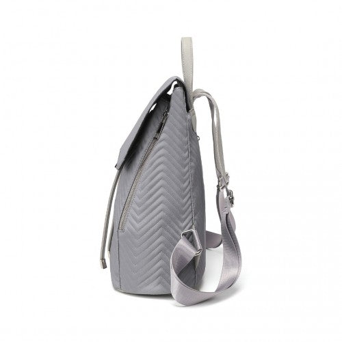 Easy Luggage LH2358 - Miss Lulu Lightweight And Elegant Daily Backpack - Grey