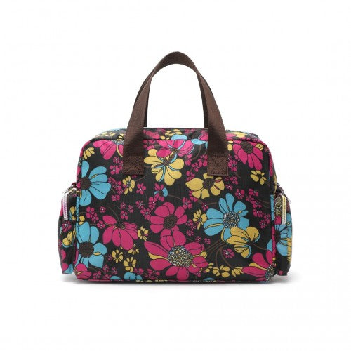 Kono MSK2434F black travel bag – detail view 11