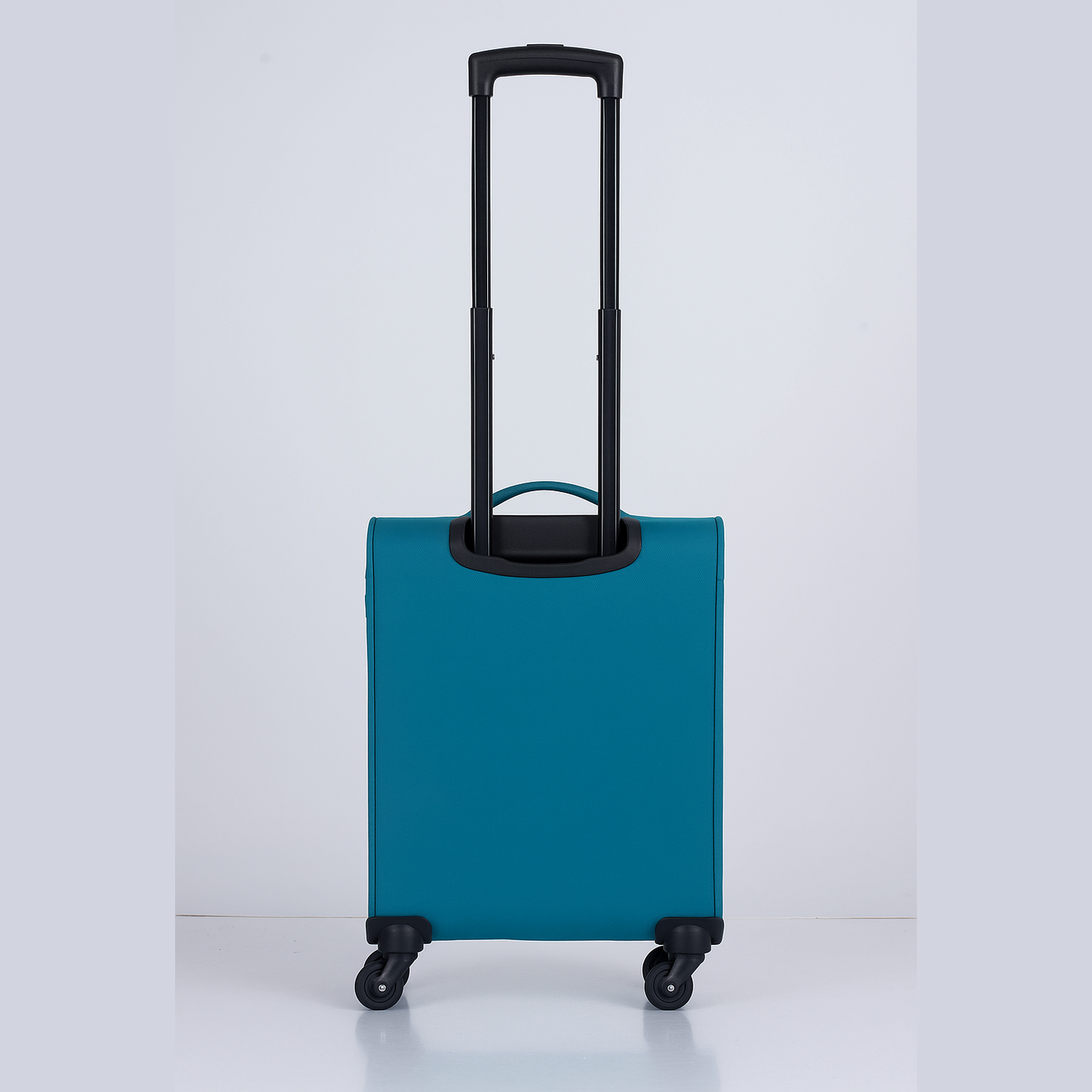 Eagle Super Lightweight 4 Wheels Spinner Soft Shell Expandable Luggage Teal