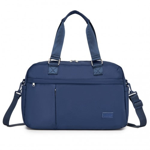 TVK2430 - Kono Multi-functional Travel Bag Large Tote Bag & Duffle Bag with Expandable Compartment and Wet/Dry Pocket - Navy