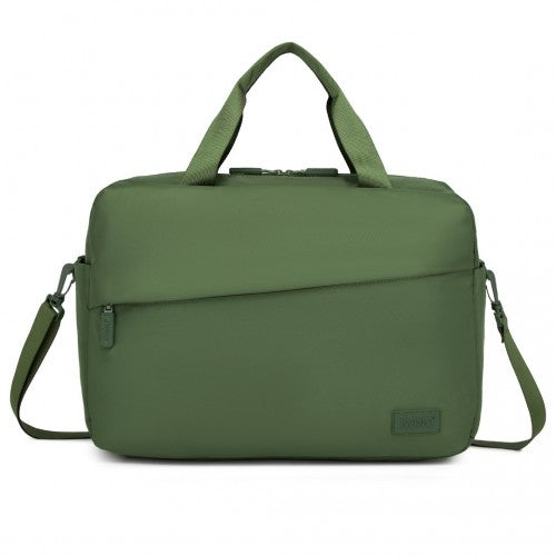 TVK2444 - Kono Water-Resistant Travel Bag with Laptop Sleeve Multi-Functional Tote for Business and Weekend Large Capacity for Men and Women - Green
