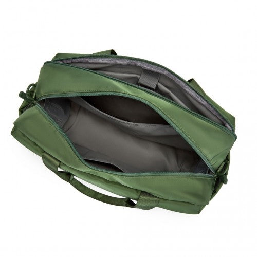 TVK2444 - Kono Water-Resistant Travel Bag with Laptop Sleeve Multi-Functional Tote for Business and Weekend Large Capacity for Men and Women - Green