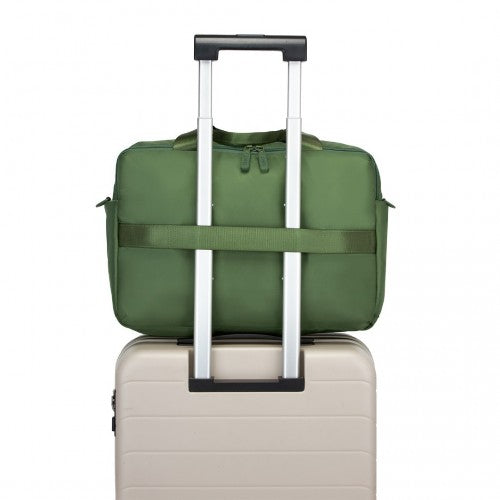 TVK2444 - Kono Water-Resistant Travel Bag with Laptop Sleeve Multi-Functional Tote for Business and Weekend Large Capacity for Men and Women - Green