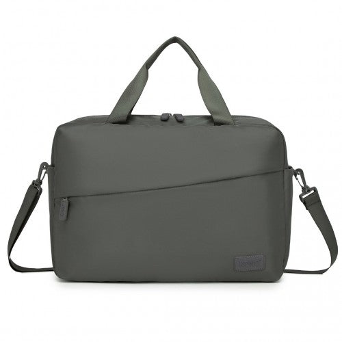 TVK2444 - Kono Water-Resistant Travel Bag with Laptop Sleeve Multi-Functional Tote for Business and Weekend Large Capacity for Men and Women - Grey