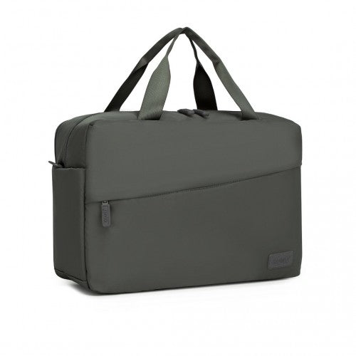 TVK2444 - Kono Water-Resistant Travel Bag with Laptop Sleeve Multi-Functional Tote for Business and Weekend Large Capacity for Men and Women - Grey