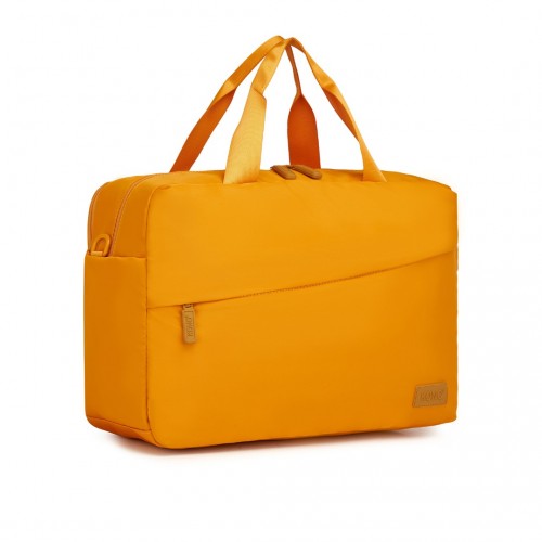 TVK2444 - Kono Water-Resistant Travel Bag with Laptop Sleeve Multi-Functional Tote for Business and Weekend Large Capacity for Men and Women - Yellow