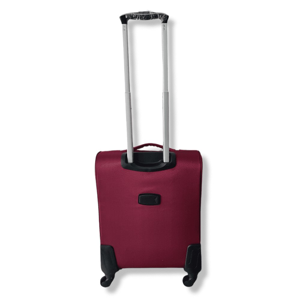 Eagle Lightweight and Durable Cabin Bags with Expandable Capacity - 4 Wheels for Easy Maneuvering - S,M,L,XL Burgundy - Easy Luggage