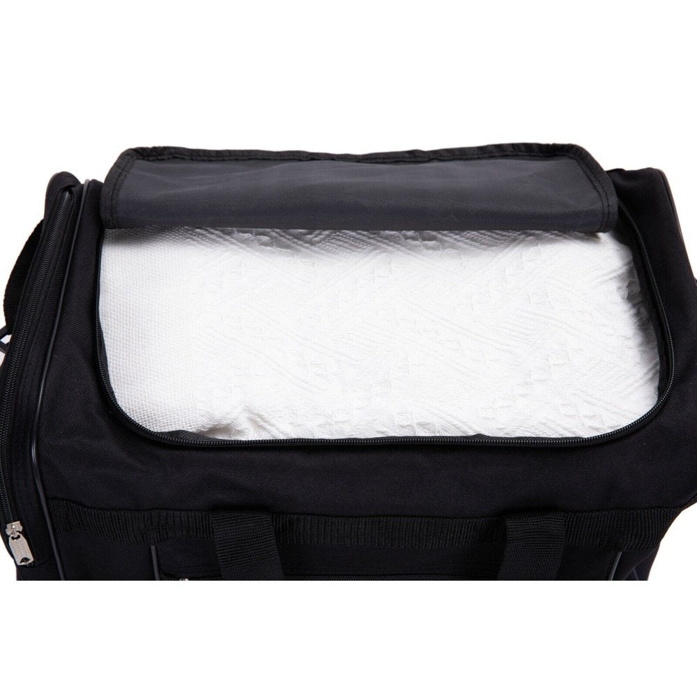 Eagle Lightweight Holdall Duffle Cargo Black Travel Cabin Bag Size - 17",20",24",29",32" - Easy Luggage