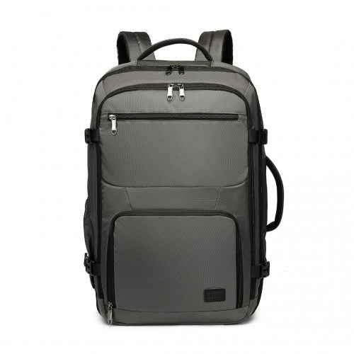 EM2207 - Kono Multifunctional Portable Travel Backpack Cabin Luggage Bag - Grey - Easy Luggage