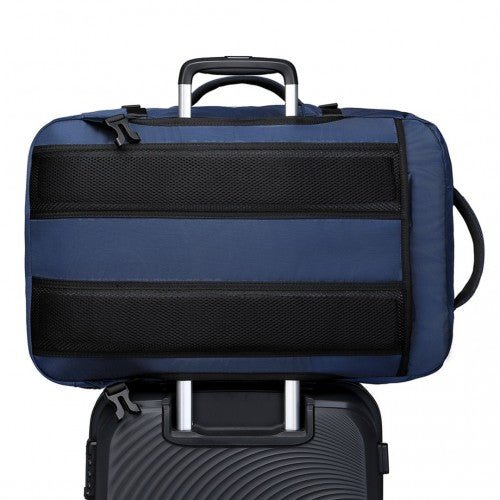 EM2207 - Kono Multifunctional Portable Travel Backpack Cabin Luggage Bag - Navy - Easy Luggage