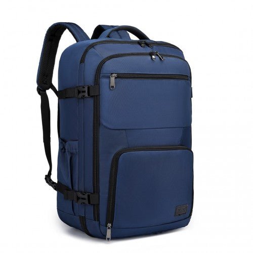EM2207 - Kono Multifunctional Portable Travel Backpack Cabin Luggage Bag - Navy - Easy Luggage