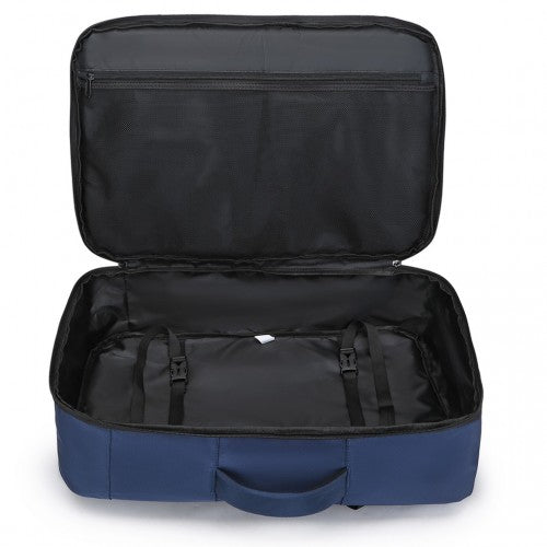 EM2207 - Kono Multifunctional Portable Travel Backpack Cabin Luggage Bag - Navy - Easy Luggage