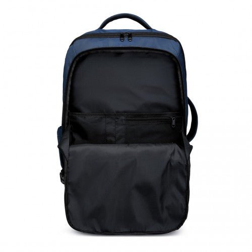 EM2207 - Kono Multifunctional Portable Travel Backpack Cabin Luggage Bag - Navy - Easy Luggage