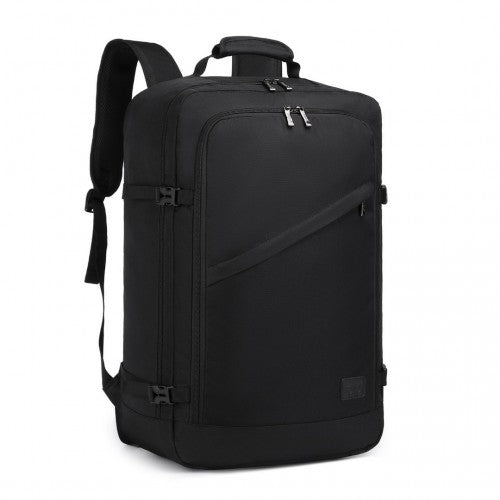 EM2231L - Kono Lightweight Cabin Bag Travel Business Backpack - Black - Easy Luggage