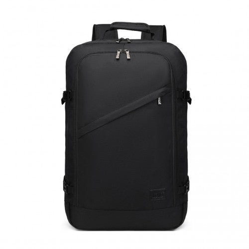 EM2231L - Kono Lightweight Cabin Bag Travel Business Backpack - Black - Easy Luggage