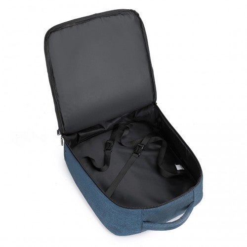 EM2232 - Kono Multi - level High - capacity Cabin Bag Travel Backpack - Navy - Easy Luggage