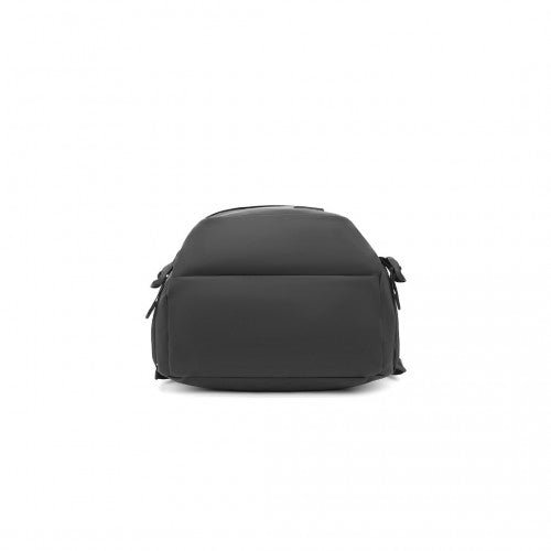 EM2349 - Kono PVC Coated Water - Resistant Tech Backpack With USB Charging Port - Black - Easy Luggage