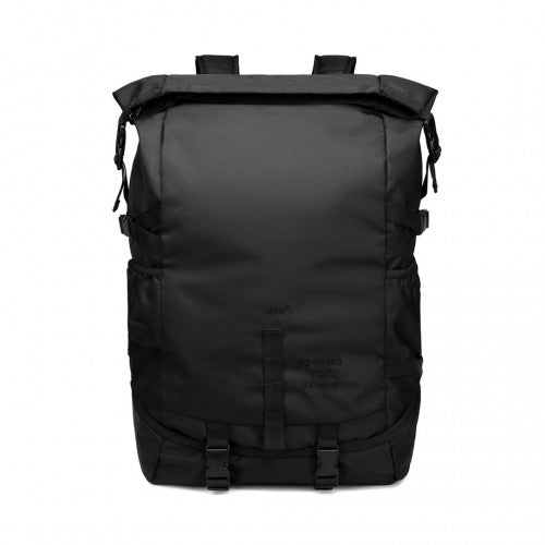 EQ2302 - Kono Large Capacity Basketball Sports Fitness Backpack - Black - Easy Luggage