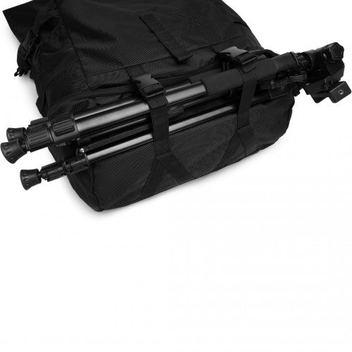 EQ2302 - Kono Large Capacity Basketball Sports Fitness Backpack - Black - Easy Luggage