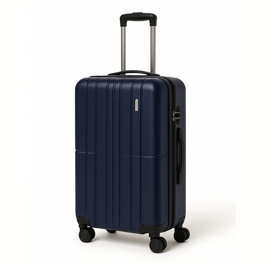 Tabby AeroGlide: Lightweight Hard Shell Luggage with Spinner Wheels – Navy