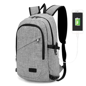 Kono Business Laptop Backpack with USB Charging Port. Sold by Easy Luggage.