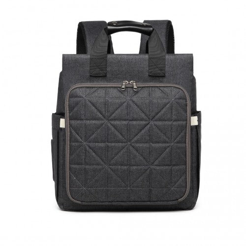 Easy Luggage EM2105 - Kono Simple Lightweight Maternity Changing Bag - Black