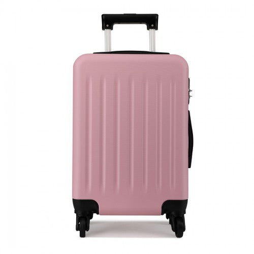 Easy Luggage K1872L - Kono 28 Inch ABS Hard Shell Luggage 4 Wheel Spinner Suitcase - Pink