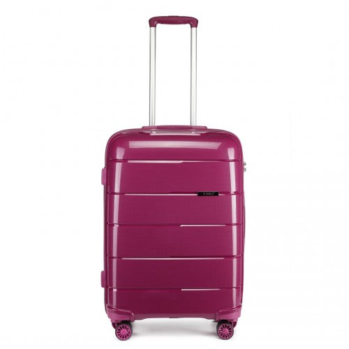 Easy Luggage K1997L - KONO 28 INCH HARD SHELL PP SUITCASE - PURPLE