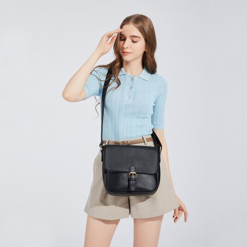 Easy Luggage LB2003 - Miss Lulu Classic Cross Body Shoulder Bag - Grey