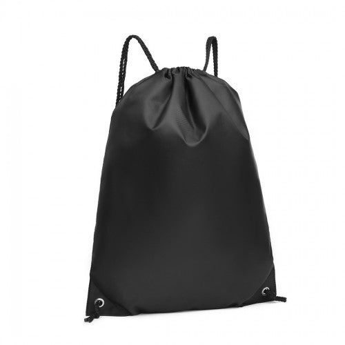Easy Luggage S2020 - Kono Polyester Drawstring Backpack - Black