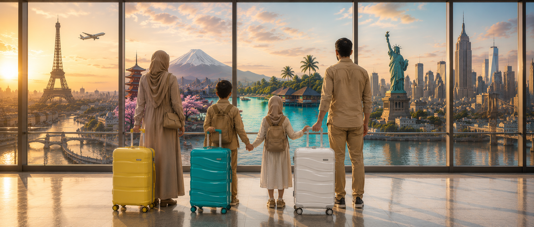 10 Best Travel Destinations and the Ideal Luggage for Each Trip