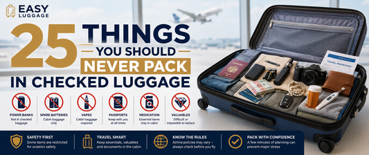 25 Things You Should Never Pack in Checked Luggage