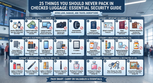 25 Things You Should Never Pack in Checked Luggage