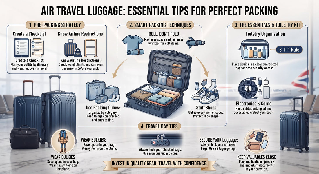 Air Travel Luggage: Essential Tips for Perfect Packing