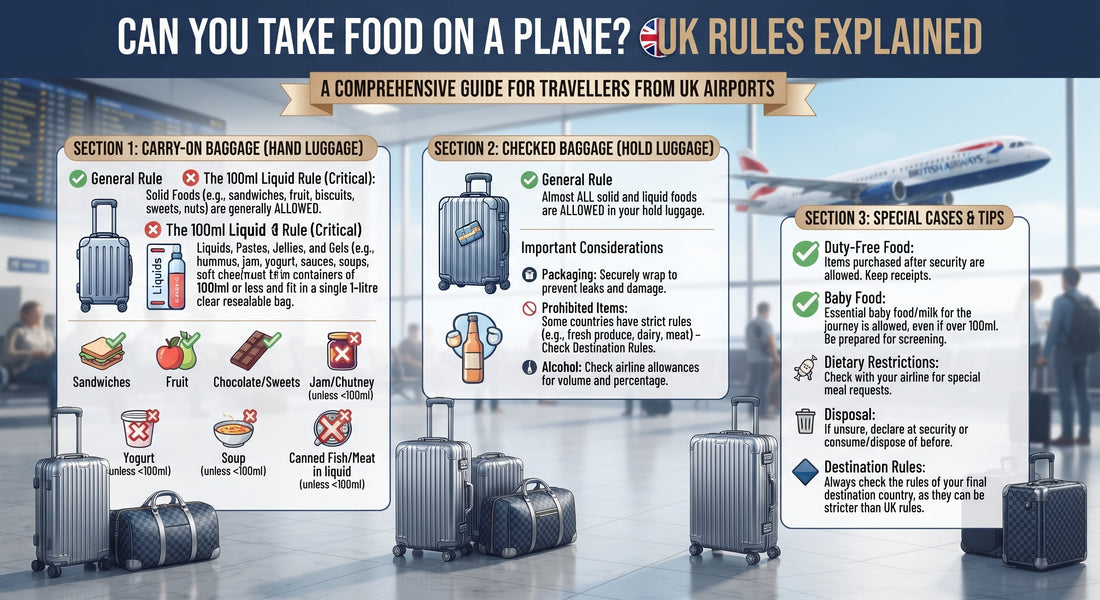 Can You Take Food on a Plane? UK Rules Explained