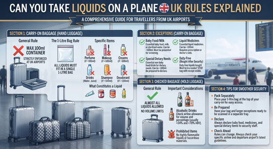 Can You Take Liquids on a Plane? UK Rules Explained